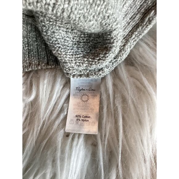 Rylee and‎ Cru Girls Sleeveless Knit Cropped Tank Top Casual Gray SZ 6 to 7years - Picture 7 of 9